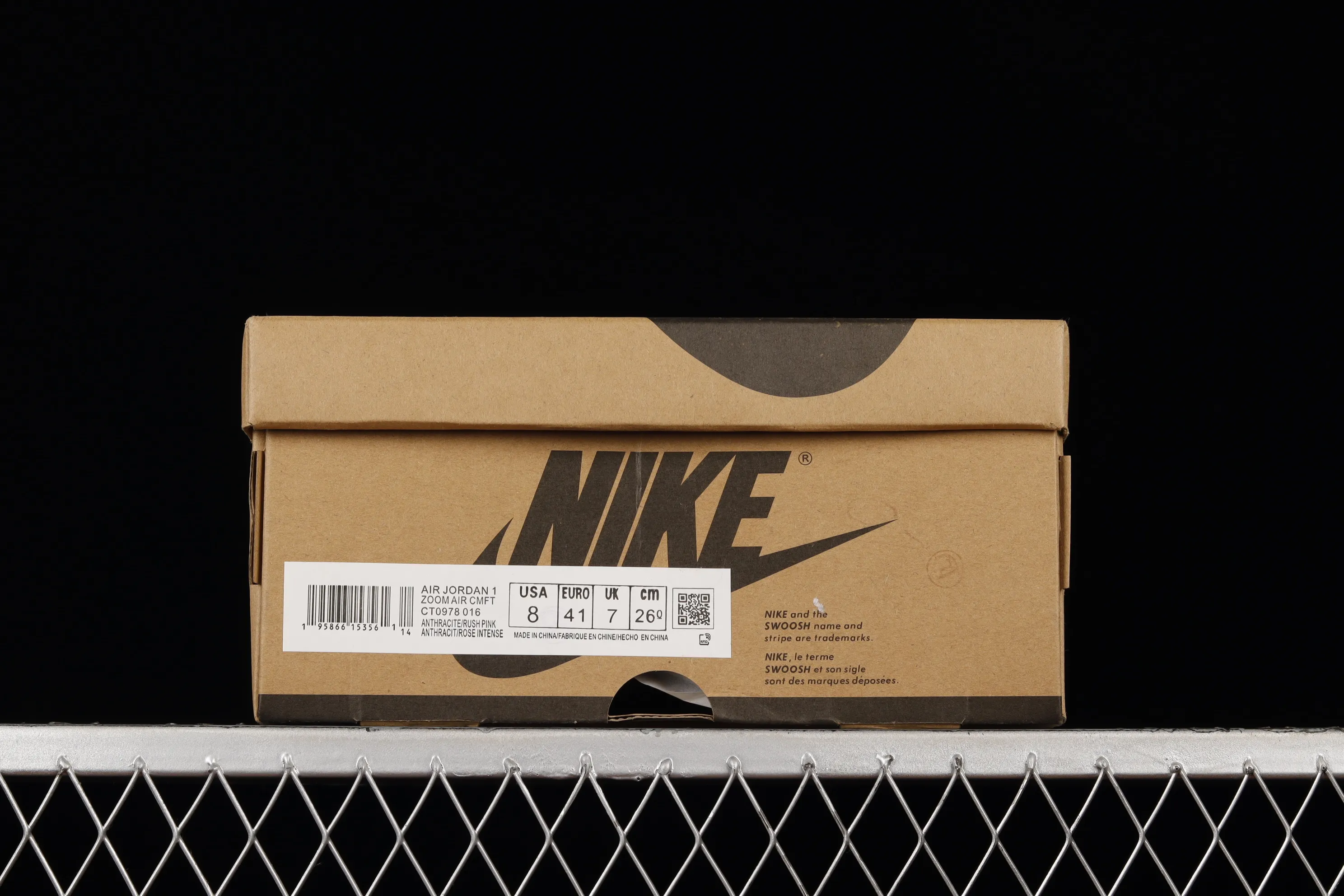 All categories Air Jordan Jordan series basketball shoes Air Jordan 1 High Air Jordan 1 Zoom CMFT AJ1 Joe 1 white black yellow color matching CT0978-016